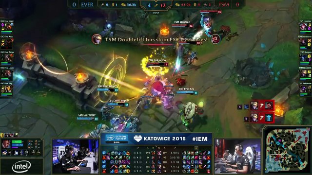 EVER vs TSM Highlights IEM 10 Katowice World Championship Group A Ever vs Team Solo Mid