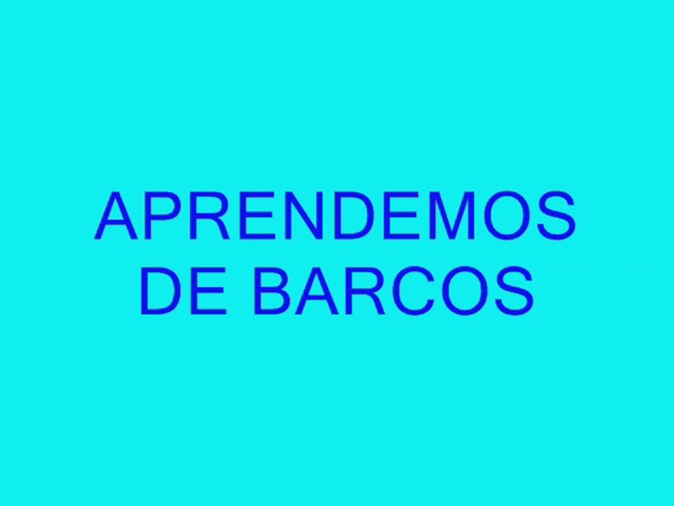 APRENDEMOS  SOBRE  BARCOS