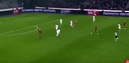 Nicolai Jörgensen (2) Goal - Denmark 2-0 Iceland - 24_03_16