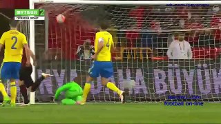 All Goals HD - Turkey 2-1 Sweden - 24-03-2016 Friendly Match