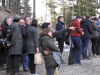 Germanwings: un an après, le recueillement des familles et des proches sur les lieux du drame (2)