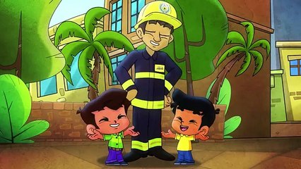 فواصل الدفاع المدني - الألعاب النارية طيور الجنة