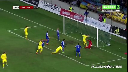 Stepanenko T. Goal HD Ukraine 1 - 0 Cyprus - 24-03-2016 Friendly Match