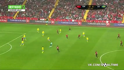 Tosun C. Goal HD - Turkey 1-0 Sweden - 24-03-2016 Friendly Match