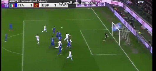 Aritz Aduriz Super Goal HD - Italy 1-1 Spain 24-03-2016 - Frendly Match