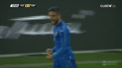 Lorenzo Insigne Goal HD - Italy 1 - 0 Spain - Friendly 24.03.2016 HD