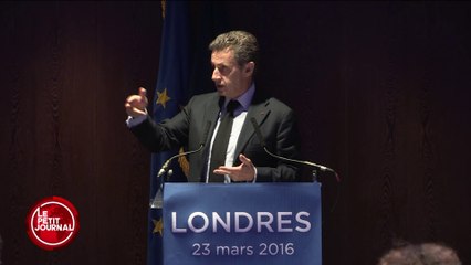 Sarkozy réinvente son interview chez Claire Chazal - Le Petit Journal du 24/03 - CANAL +