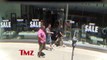 Mark Wahlberg & The Rock Caught By The TMZ Tour