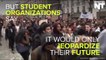 French Students Clash With Police While Protesting Government Reforms