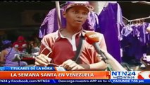 Crisis económica impide a venezolanos cumplir con sus tradiciones de Semana Santa