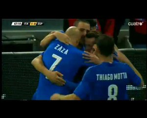 Goal Lorenzo Insigne - Italy 1-0 Spain (24.03.2016) Frendly Match