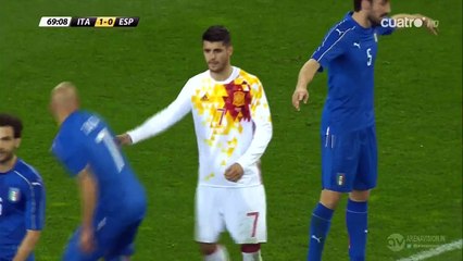 1-1 Aritz Aduriz Goal HD - Italy 1 - 1 Spain - Friendly 24.03.2016 HD