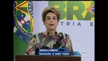 Dilma diz que tem votos suficientes para arquivar processo de impeachment
