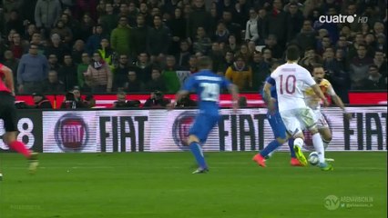 Lorenzo Insigne Super Chance - Italy 1 - 1 Spain 24.03.2016