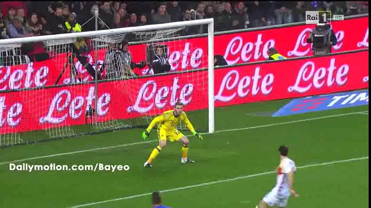 All Goals HD - Italy 1-1 Spain - 24-03-2016 Friendly Match