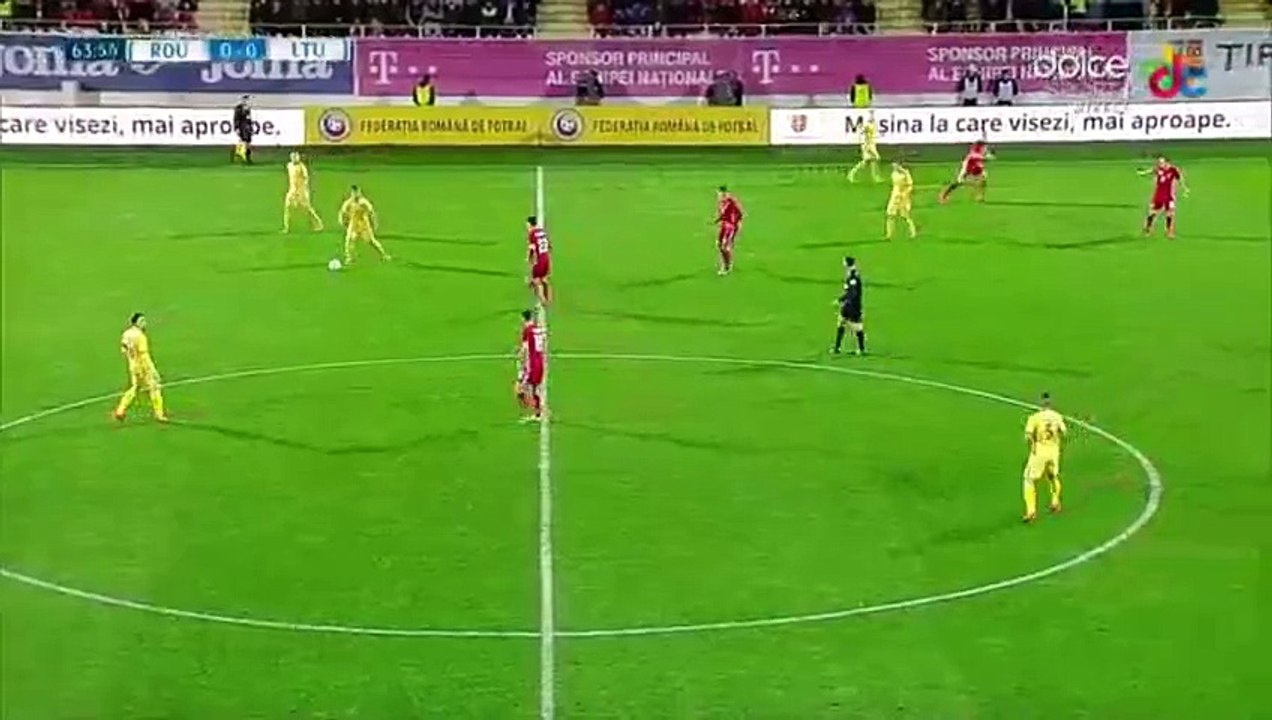 1-0 Nicolae Stanciu Goal HD | Romania v. Lithuania - International Friendlies - 23.03.2016 HD