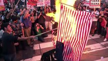 'Protesters in Buenos Aires burn US flags against Obama's visit'