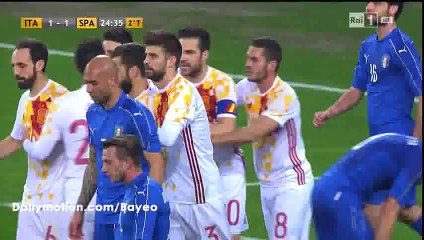 Aritz Aduriz Goal HD - Italy 1-1 Spain - 24-03-2016 Friendly Match
