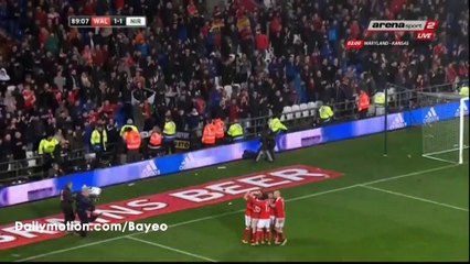 Simon Church Goal HD - Wales 1-1 Northern Ireland - 24-03-2016 Friendly Match