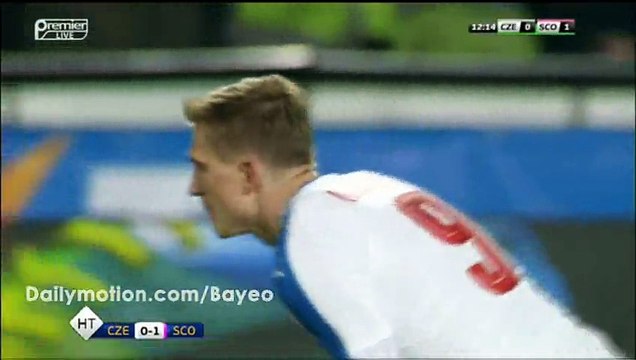All Goals & Highlights HD - Czech Republic 0-1 Scotland - 24-03-2016 Friendly Match