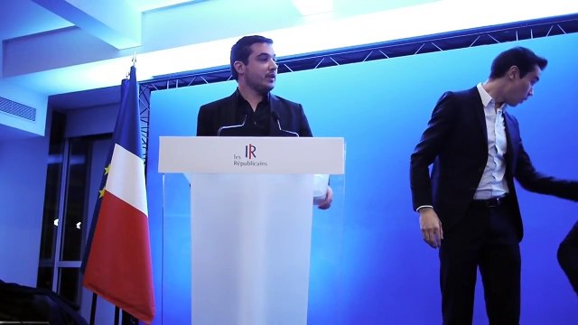 Présentation de la nouvelle équipe des Jeunes Républicains Parisiens de Louis Soris - Discours de Geoffrey Carvalhinho