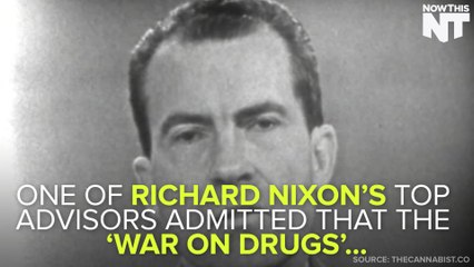 Nixon's Advisor Said That The 'War On Drugs' Targeted Black People And Hippies