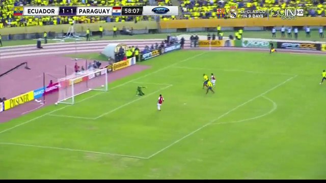 Dario Lezcano 1-2 GOAL HD - Ecuador 1-2 Paraguay - FIFA World Cup 2018 Qualifier 24.03.2016 HD