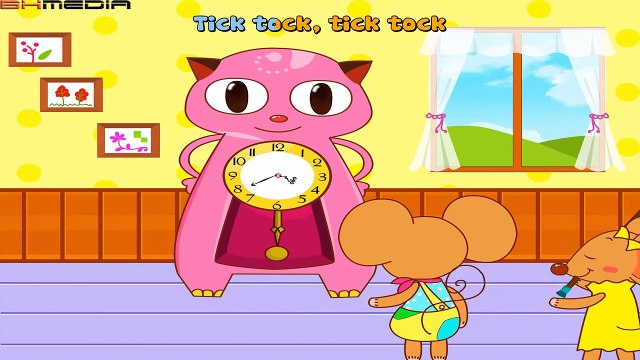 Karaoke For Kids | Hickory Dickory Dock Karaoke | Nursery Rhymes Songs Ultra HD 4K