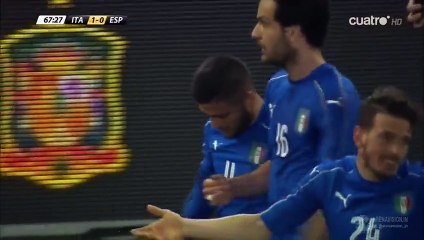 Italy 1_1  Spain u2013 Highlights HD 24_03_2016