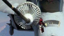 USAF KC 10 Air Refueling With F 18 Super Hornet
