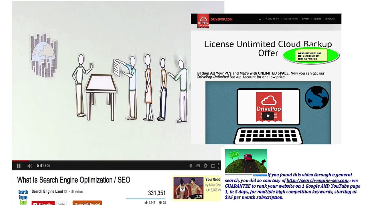 SEO MASTER Reviews Search Engine Optimization SEO Tutorial  & License Unlimited Cloud Backup-HD