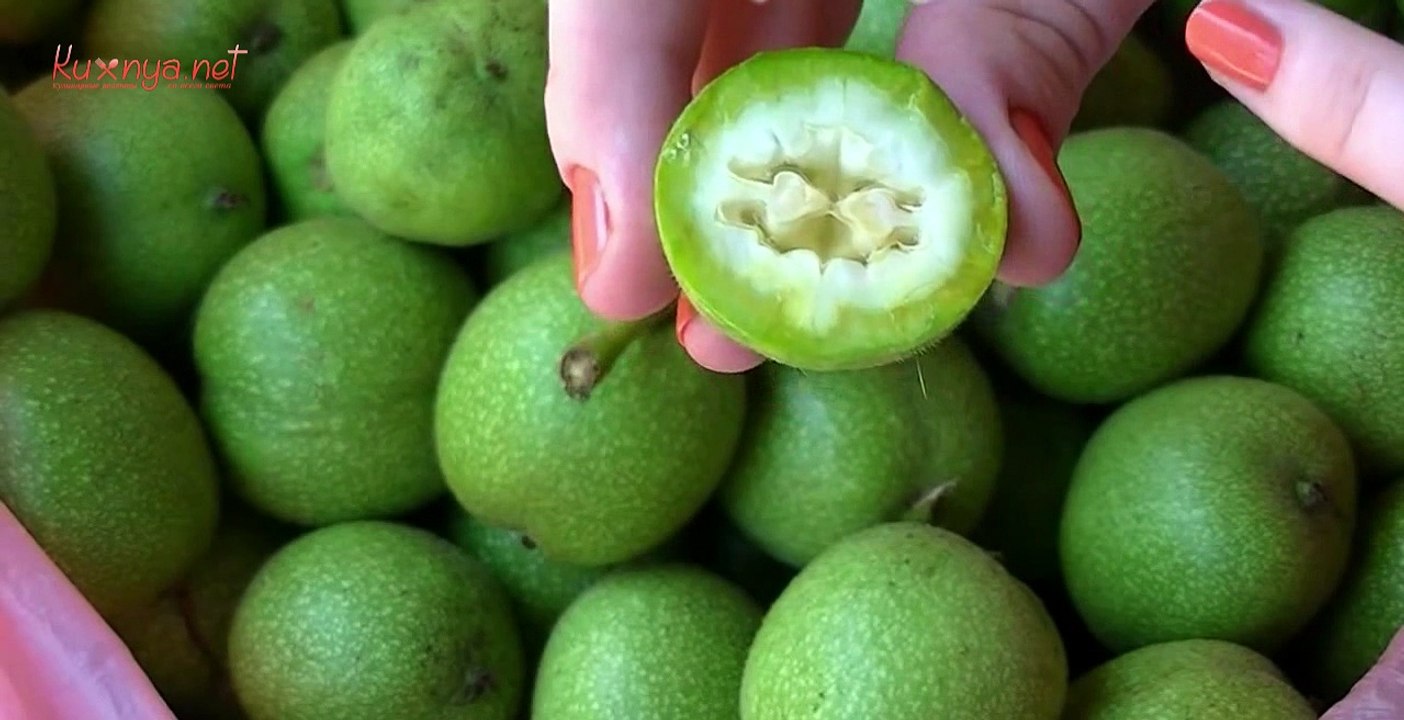 Варенье из грецких зеленых орехов