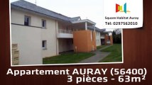 A vendre - Appartement - AURAY (56400) - 3 pièces - 63m²