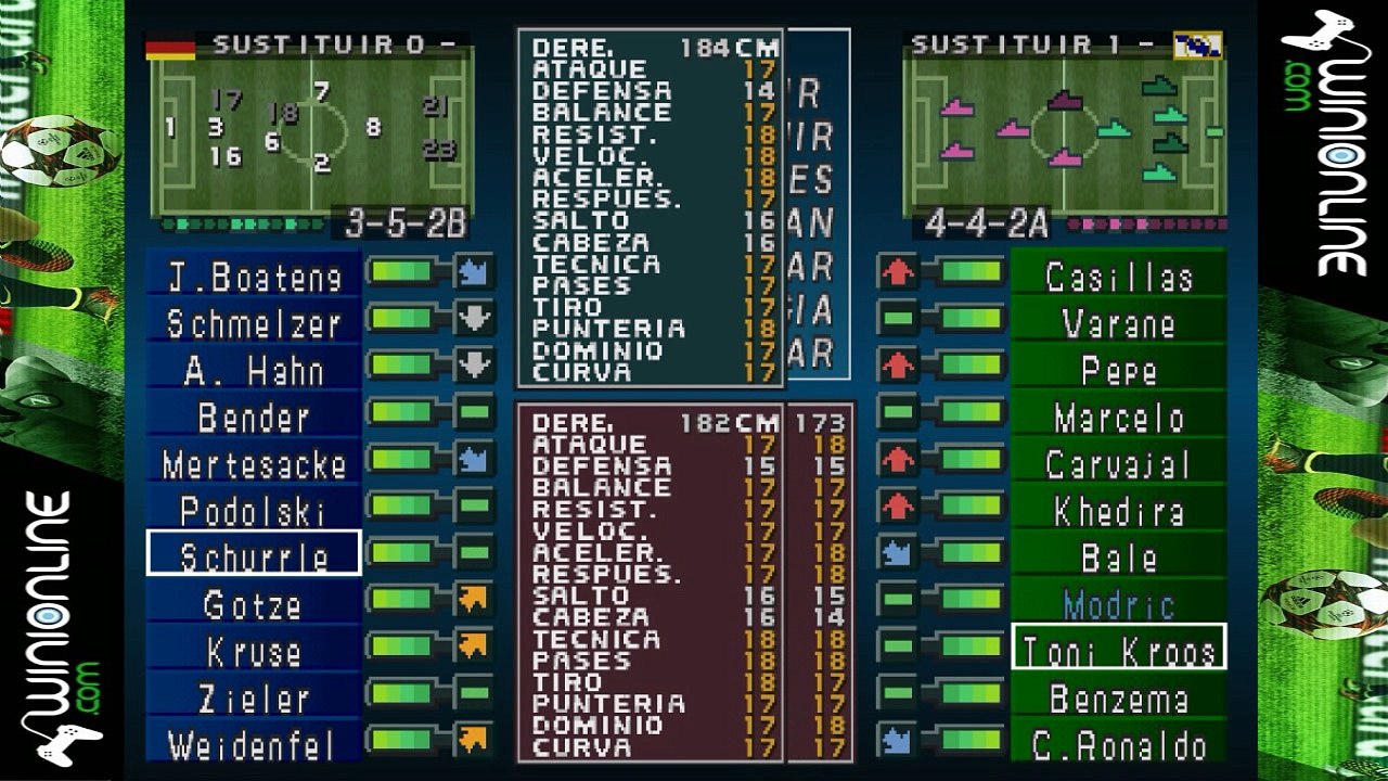 WiniOnline | 32º Champions League | Maty Aldosivi (Real Madrid) x (Alemania) Gala-fon