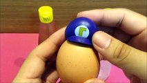 Super Mario BOTTLE CAP kinder Joy Capsule Toy Surprise Eggs Unboxing Review