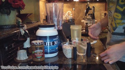 Homemade Meal Replacement Shake for Bodybuilding