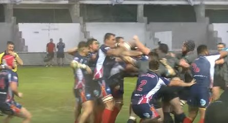 Rugby : bagarre générale entre la Marine nationale et la Royal Navy