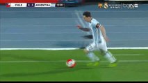 Lionel Messi Amazing Run, Ángel Di Maria Super Chance - Chile v. Argentina - FIFA World Cup 2018 Qualifier 24.03.2016 HD