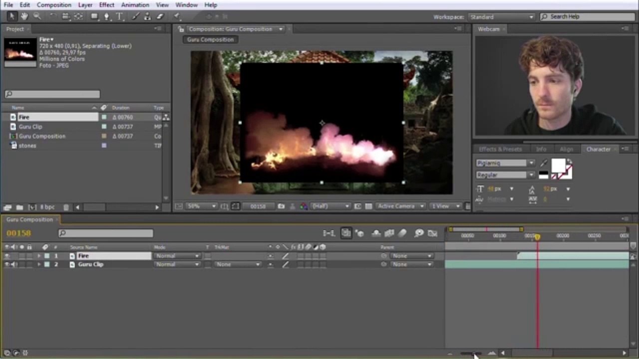 Adobe After Effects Tutorial. (Lesson 4)