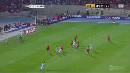 Angel Di Maria Goal - Chile 1 - 1 Argentina 25.03.2016