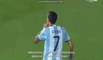 1st Half Goals - CHILE 1-2 ARGENTINA - WC QUALIFICATION