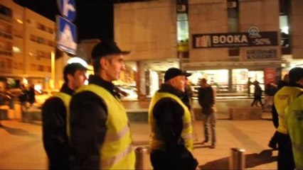 Karadağ'da NATO Karşıtı Protesto