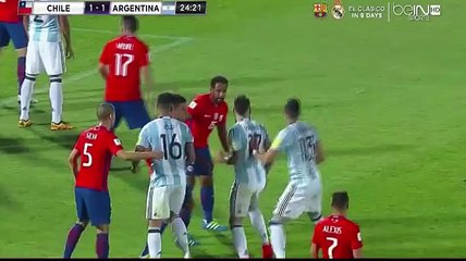 Mercado Goal HD - Chile 1-2 Argentina -  24/03/2016