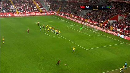 Cenk Tosun Second Goal HD | Turkey 2-1 Sweden - 24.03.2016 HD