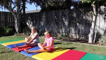 Teaching My Mom Gymnastics