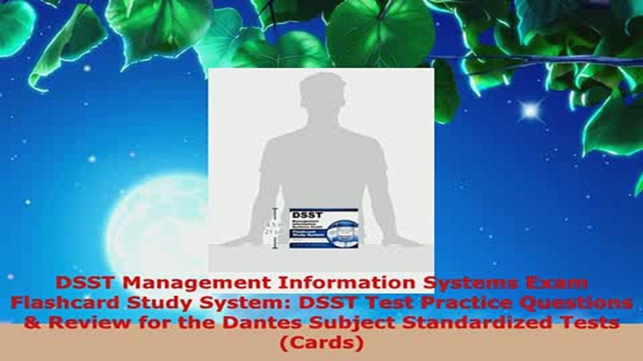 PDF  DSST Management Information Systems Exam Flashcard Study System DSST Test Practice Ebook