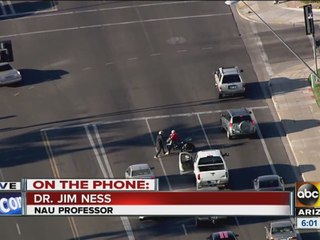 Police pursuit ends south of the Valley