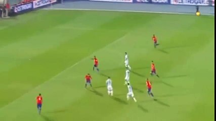 Le bel enroulé de Di Maria avec l'Argentine face au Chili