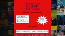 Secured Computing CISSP Study Guide