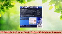 Download  IB English B Course Book Oxford IB Diploma Program PDF Online